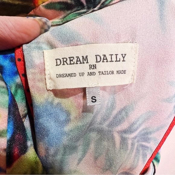 Anthropologie Tropical Print Sleeveless Hawaiian Shirtdress Womens S - Picture 3 of 10